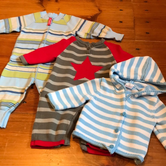 HANNA ANDERSSON 60 *Bundle/3* Organic Knit Boy Lot